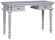 tömör mahagóni íróasztal 115 x 50 x 78 cm