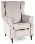 Baron Velvet fotel sötét bézs