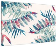 Kép - Trópusi levelek (90x60 cm)