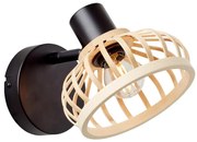 Brilliant - Fali lámpa NORAH 1xE14/28W/230V bambusz