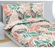 Bellatex Pamut ágynemét Variazione autunnaleverde, 140 x 200 cm, 70 x 90 cm