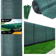 PreHouse SPRINGOS árnyékoló háló - 90% árnyékolás - 1,5x50m - zöld