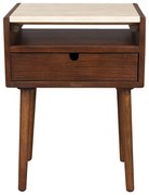 Barna éjjeliszekrény Arda – Dutchbone