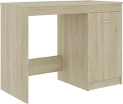 vidaXL sonoma tölgy színű szerelt fa íróasztal 100 x 50 x 76 cm