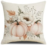 Párnahuzat AUTUMN CALL 45x45 cm, krém színű