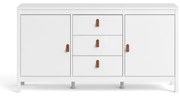 Fehér alacsony komód 151x80 cm Madrid – Tvilum