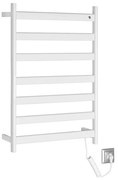 Sapho - ELIAS elektromos törölközőszárító, 105 W/230 V, 49 × 73 cm, matt fehér