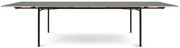 Összecsukható étkezőasztal Taffel, 90 x 200-320 cm, többféle változat - Eva Solo Szín: füstös szürke