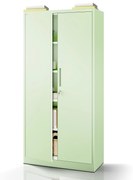Irodai szekrény, 900 x 1850 x 400 mm, Fresh Style: pasztellzöld