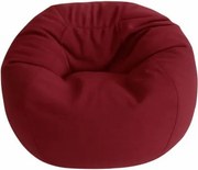 XL beltéri babzsákfotel – meggypiros