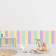 PIPPER. Textil öntapadó tapéta - Boltív - Pasztell szín 2 Méret: 60cm