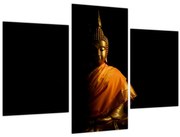 Kép - Arany Buddha szobor (90x60 cm)