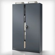 Fém iratszekrény JAN II, 1150 x 1850 x 400 mm, antracit