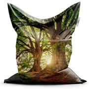 Classic babzsák fákok - gyerek, barna / zöld