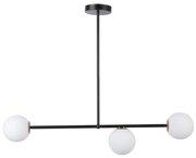 Csillár rúdon GAMA 3xG9/12W/230V fekete