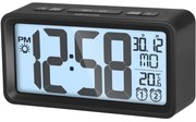 Sencor SDC 2800 B óra ébresztővel és hőmérővel, fekete