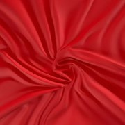 Kvalitex Selyem lepedő gumival, piros, 140 x 200cm, 140 x 200 cm