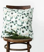 Len párnahuzat 40x40 cm Eucalyptus – Linen Tales