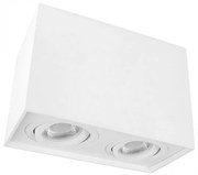 Mennyezeti lámpa CHLOE DUO 2xGU10/50W/230V fehér