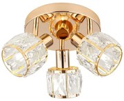 Candellux Spotlámpa DUBAI 3xE14/40W/230V átm. 36 cm Rózsaarany CA0986