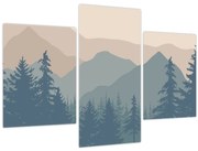 Kép - Türkiz hegység N⁰2 (90x60 cm)