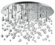 Ideal Lux - LED Mennyezeti lámpa 12xG9/3W/230V átm. 63 cm króm