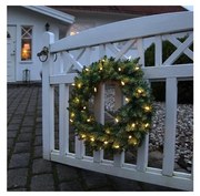 Eglo 410939 - LED Karácsonyi kültéri koszorú CALGARY 30xLED/0,064W/3,4/3V IP44