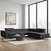 Összecsukható Sarokülőgarnitúra Alvás Funkcióval Mozgatható Fejtámlák Wild Tonny