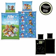 Herding Gyermek pamut ágynemét Tlapková patro laSvítící chlapci, 135 x 200 cm, 80 x 80 cm