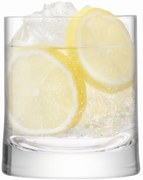 Gin pohár 310ml, áttetsző, 2db, LSA, kézzel készített