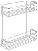 Viva kétszintes fali polc, 26 x 30 cm - Metaltex