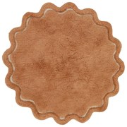 Téglavörös mosható kézi szövésű pamut kerek szőnyeg ø 110 cm Sweet April Toffee – Nattiot