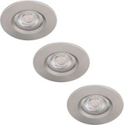 Philips - PACK 3x LED Dimmelhető fürdőszobai lámpa LED/5W/230V 2,700K IP65