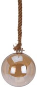 Ball karácsonyi lógó LED dekoráció, 20 cm
