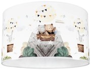 Gyerek mennyezeti lámpa BEARS 1xE27/60W/230V