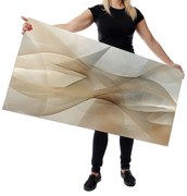 Wallplex konyhahátfal Selymes Hullám (Méret: 60x120)