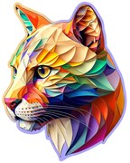 Tarka puma fa puzzle