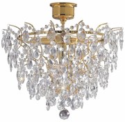 Rosendal Luxy aranyszínű mennyezeti lámpa, ⌀ 48 cm - Markslöjd