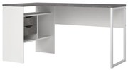 Felix Corner íróasztal, fehér / szürke
