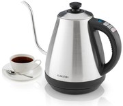 Klarstein Garcon, vízforraló, 1 L, 2000 W, melegentartó funkció, hattyúnyak, rozsdamentes acél