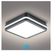 Brilagi Brilagi BENE LED kültéri lámpa szenzorral 18W 230V 22x22 cm IP54 BG0924