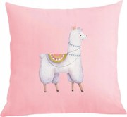 Párna párnahuzat vagány láma mintás