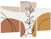 Kép - Boho formák (90x60 cm)