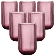 Altom Selena Purple pohár, 430 ml, 6 darabos készlet
