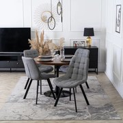 Szürke Szövet Étkezőszék RICK 2