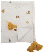 Fehér gyerek takaró 80x100 cm Agnes – Bloomingville Mini