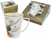 Vivaldi porcelán bögre díszdobozban - 400 ml Négy évszak Nyár