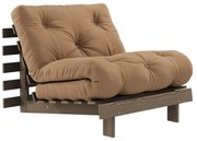 Világosbarna fotel Roots – Karup Design