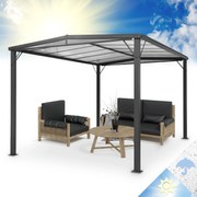 Pantheon Solid Sky Flat, pergola, fedél, 3 × 4 m, polikarbonát