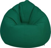 XL kültéri babzsákfotel – sötétzöld